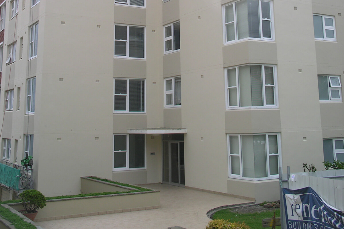 Apartment Windows At 122 Bower Street Manly - Façade Repair - Remedial Building Services
