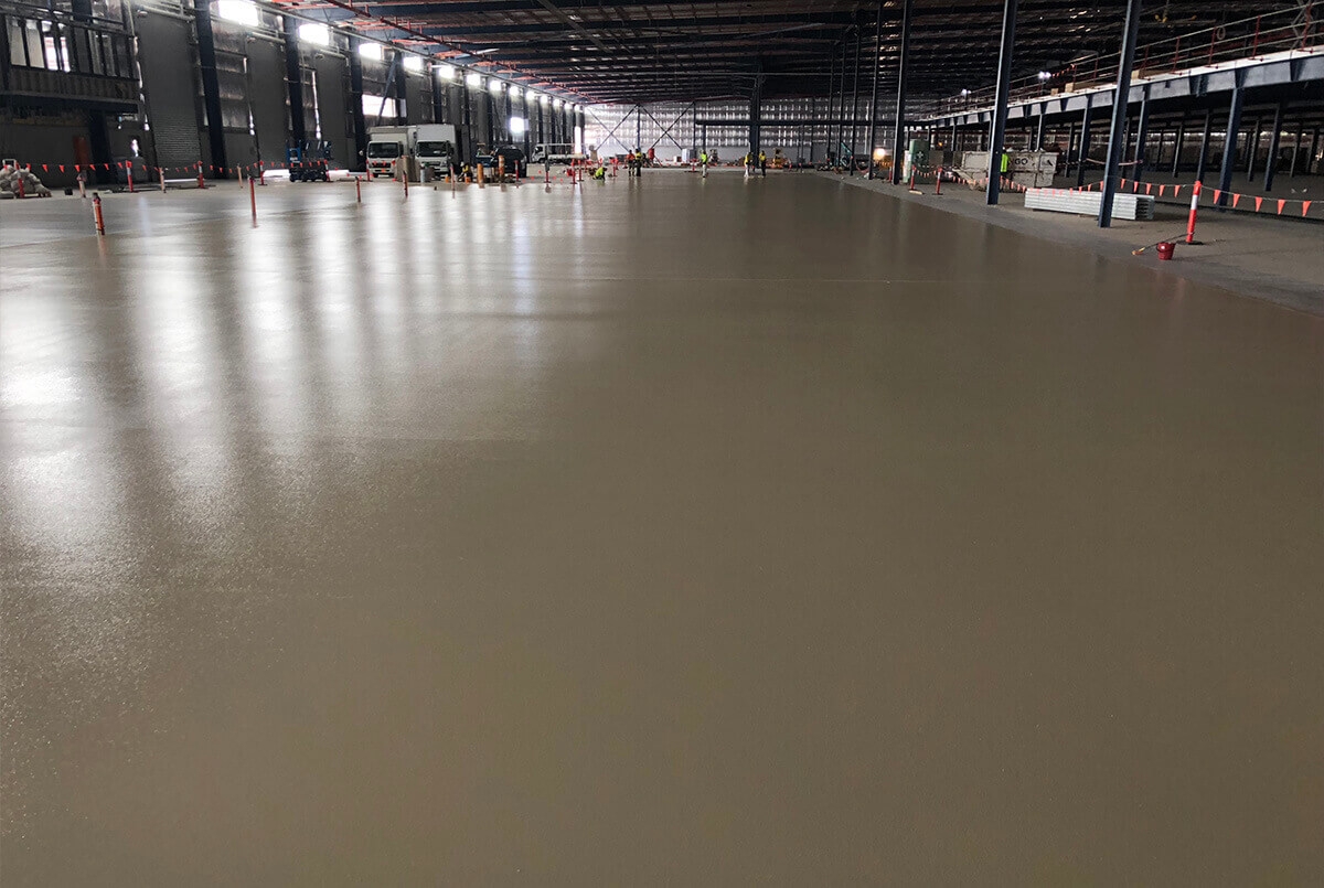 Epoxy Flooring Works At Oakdale - Flooring Options - Remedial Building Services