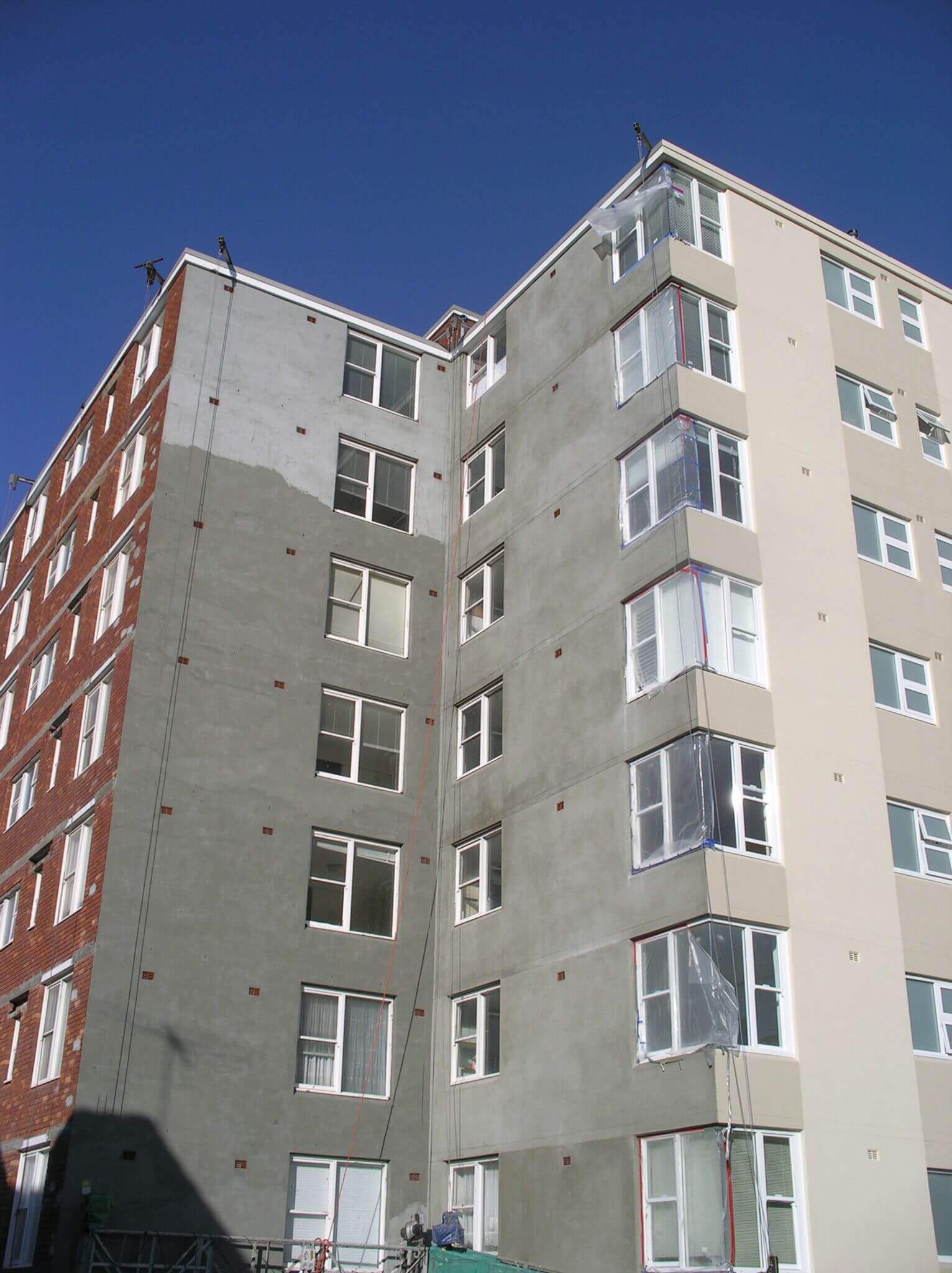 Façade Upgrades Works In Progress - Building Maintenance - Remedial Building Services