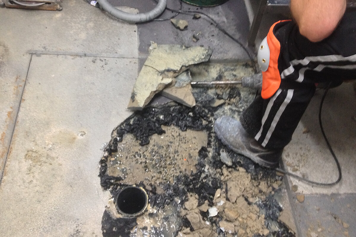 Water Damage Under Tile Flooring - Waterproofing Services - Remedial Building Services