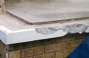 Damage Balcony - Façade Repairs - Remedial Building Services