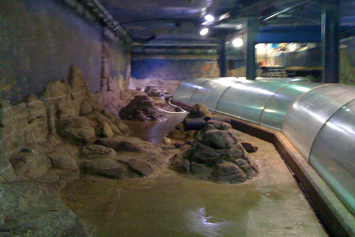Repair Work At underwater World