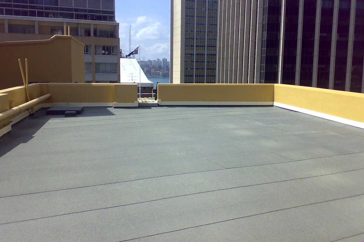 Rooftop OF The Department Of Eudcation - Waterproofing Membranes - Remedial Building Services