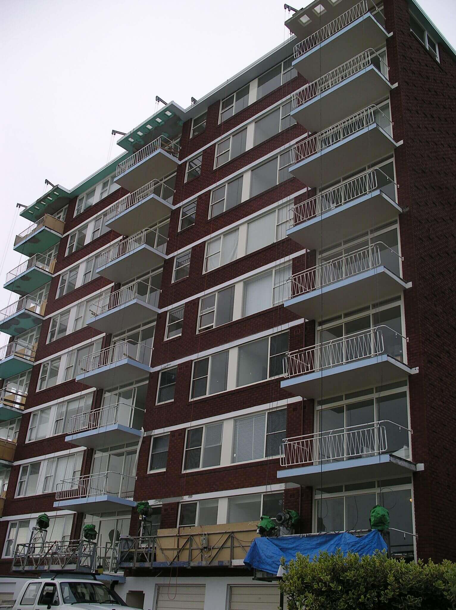 Windows And Balconies Of A Building - Structural Building Solutions - Remedial Building Services