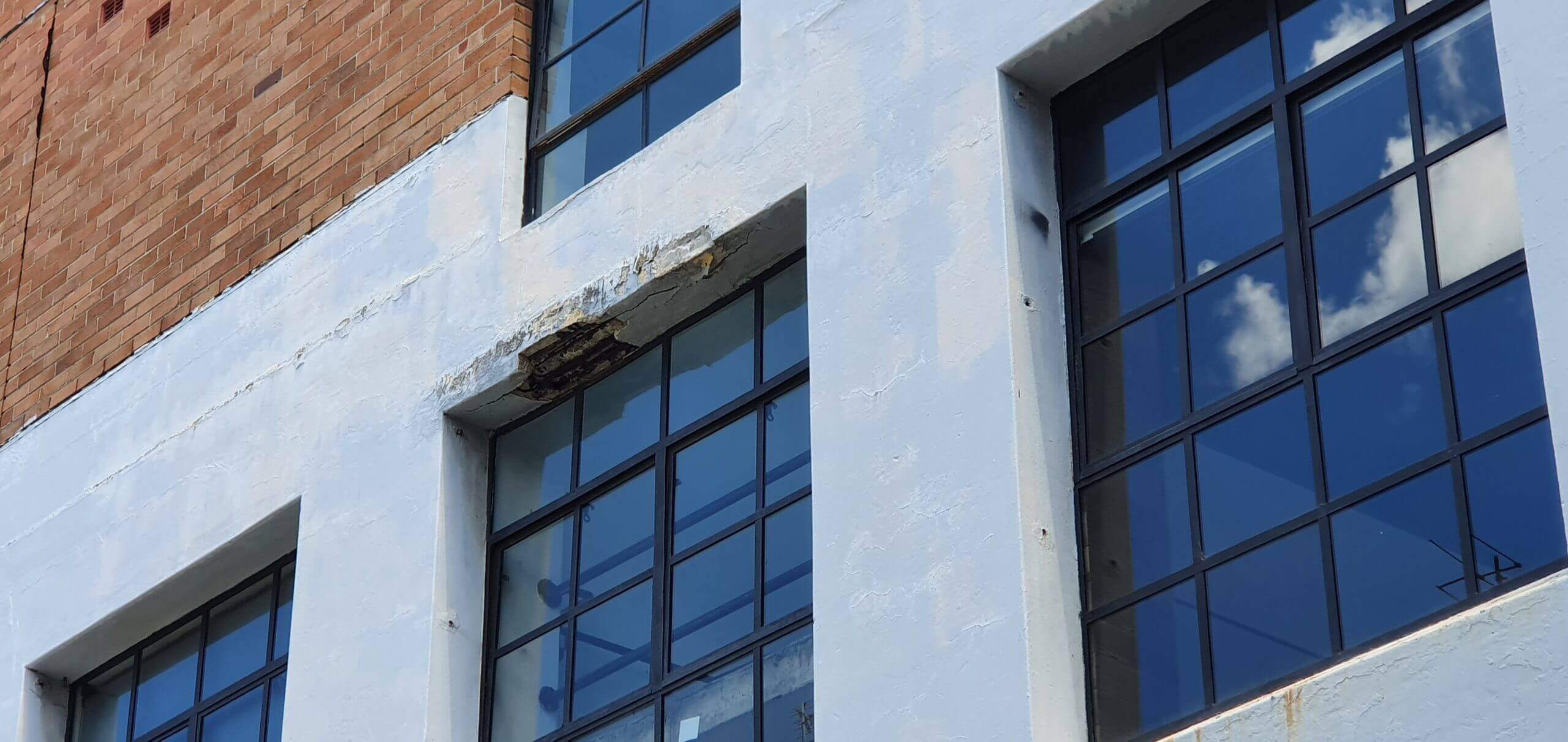 Damage Arch Bar And Lintel - Structural Building Repairs - Remedial Building Services