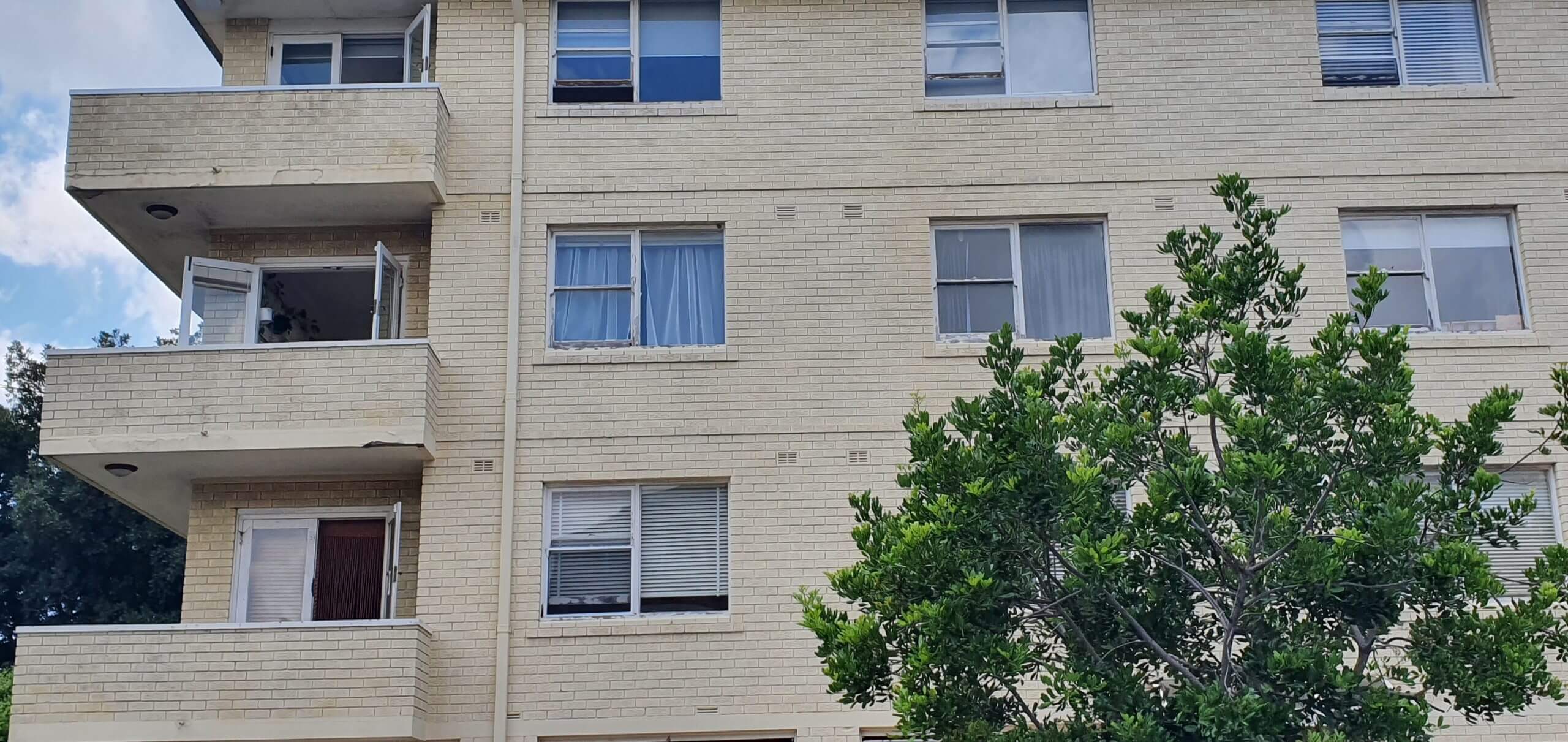 Windows And Balconies Of An Apartment Building - Façade Upgrade - Remedial Building Services